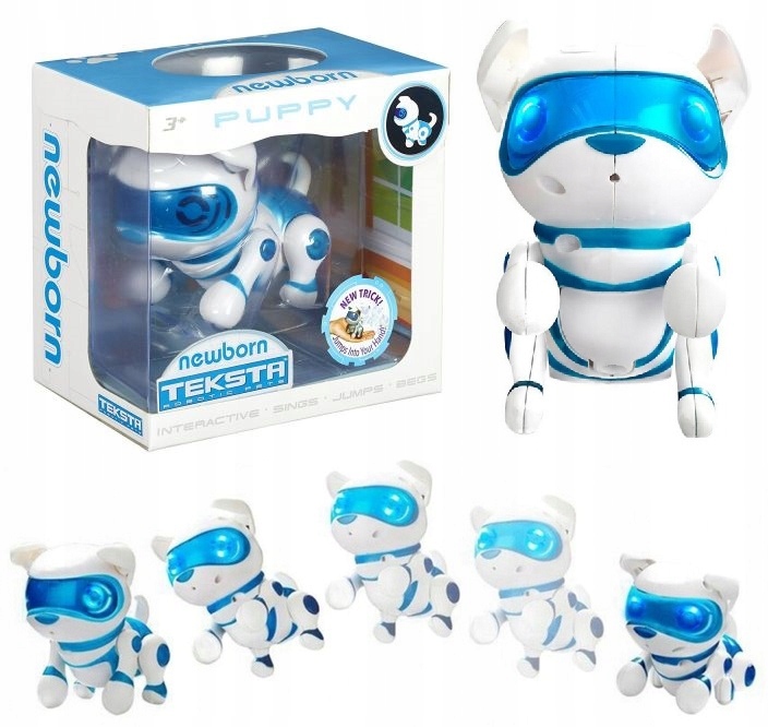 Balsu valdomas šuo robotas