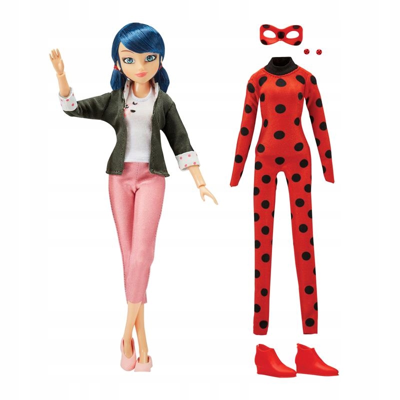 Lėlė marinette superhero secret miraculous