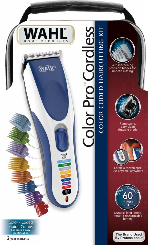 Plaukų kirpimo mašinėlė wahl color pro cordless