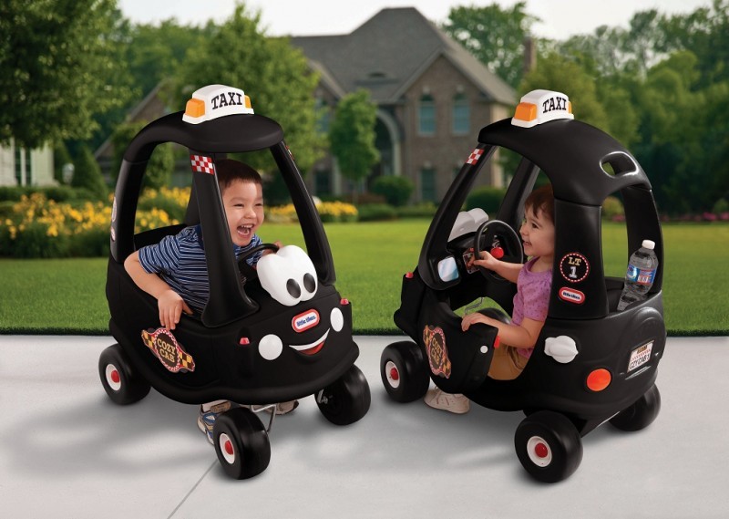 Little tikes mašinėlė, juoda