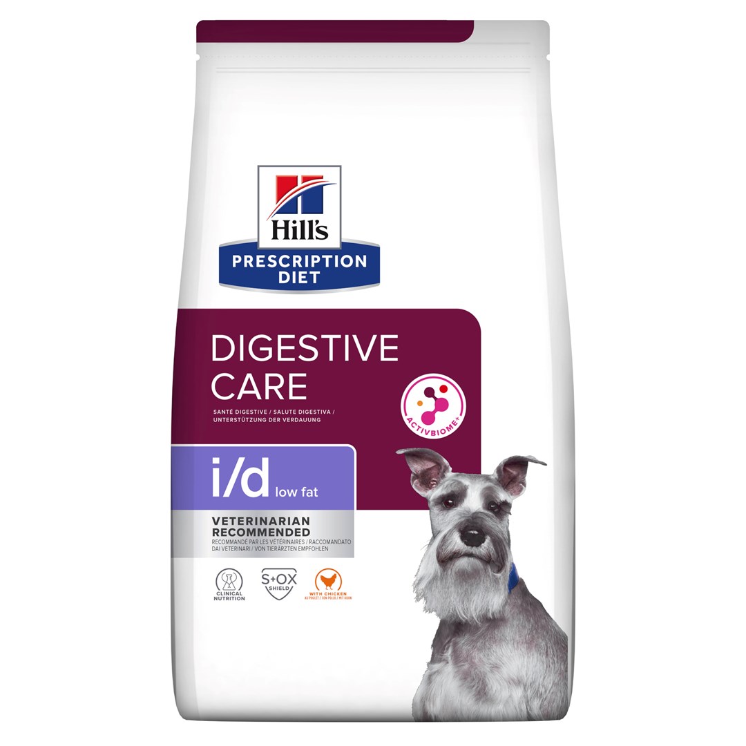 Hill's pd canine i/d low fat su vištiena, 12 kg