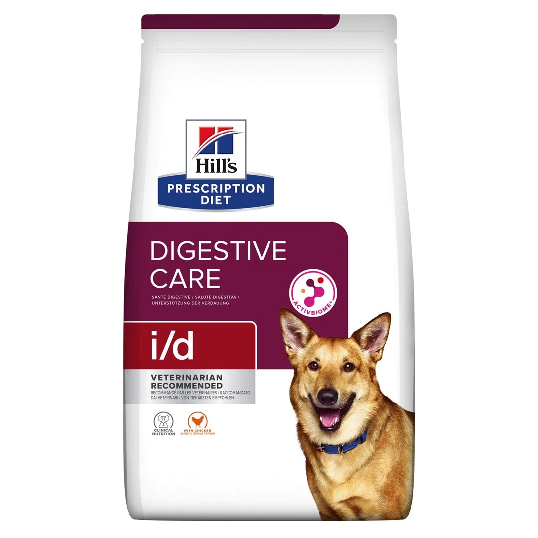 Hill's Prescription Diet I/D Canine Sausas Maistas Šunims Su Vištiena, 4 Kg