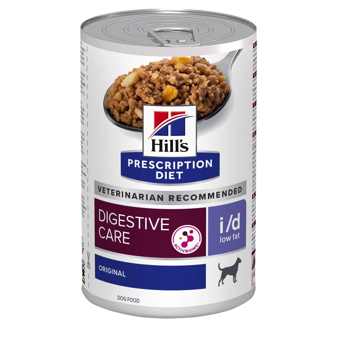 Hill’s prescription diet canine i/d low fat žarnyno veiklai, 360 g