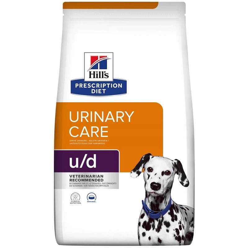 Hill's pd canine u/d su paukštiena, 10 kg