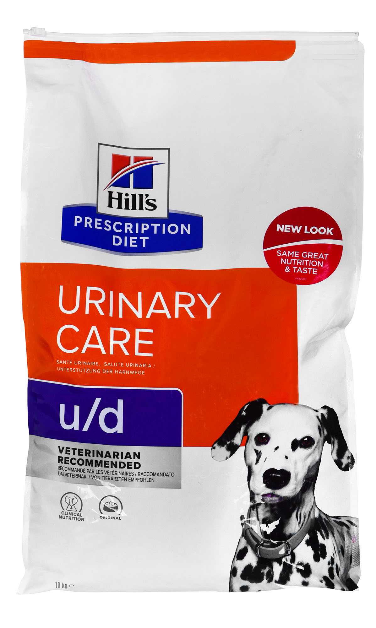Hill's pd canine u/d su paukštiena, 10 kg