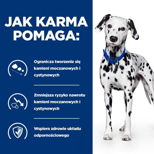 Hill's pd canine u/d su paukštiena, 10 kg