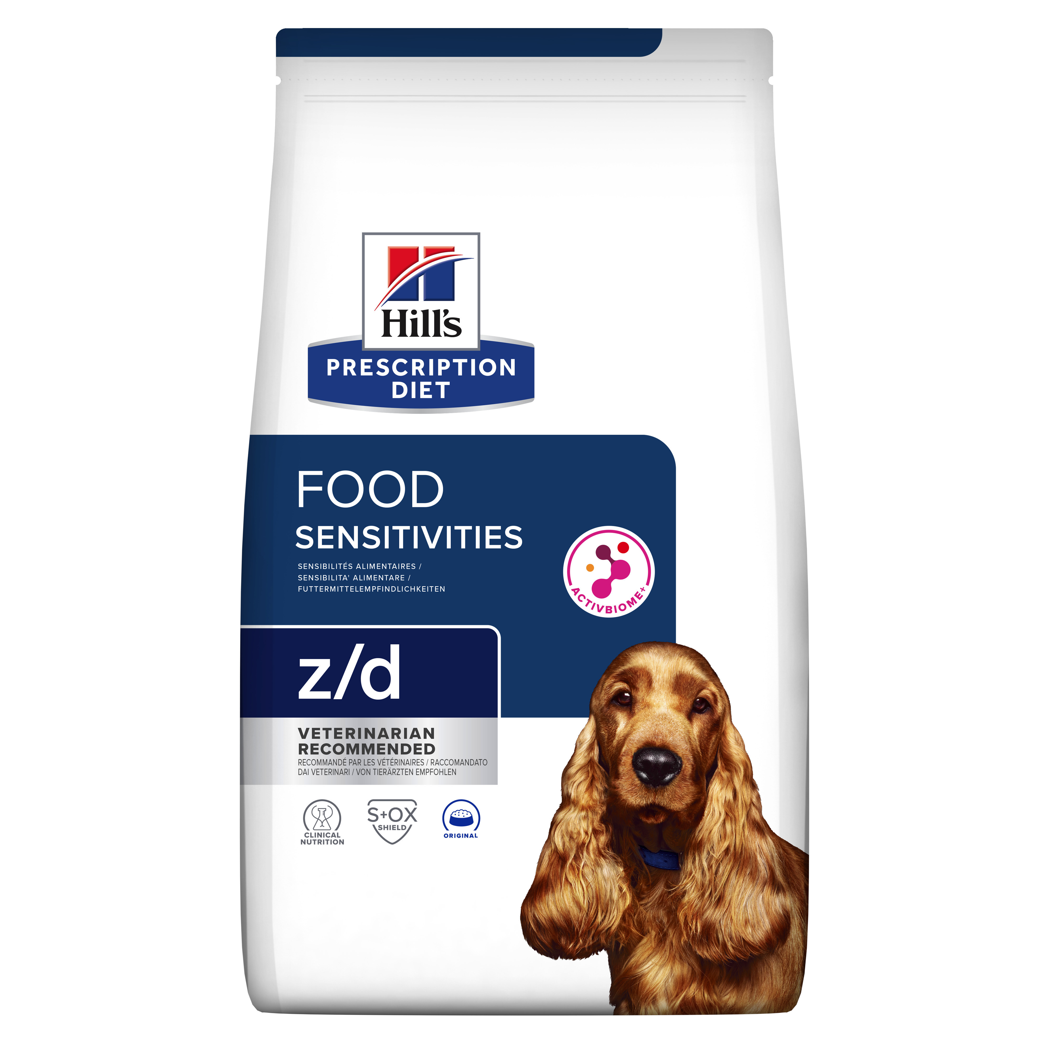 Hill's prescription diet canine z/d alergiškiems, 3 kg