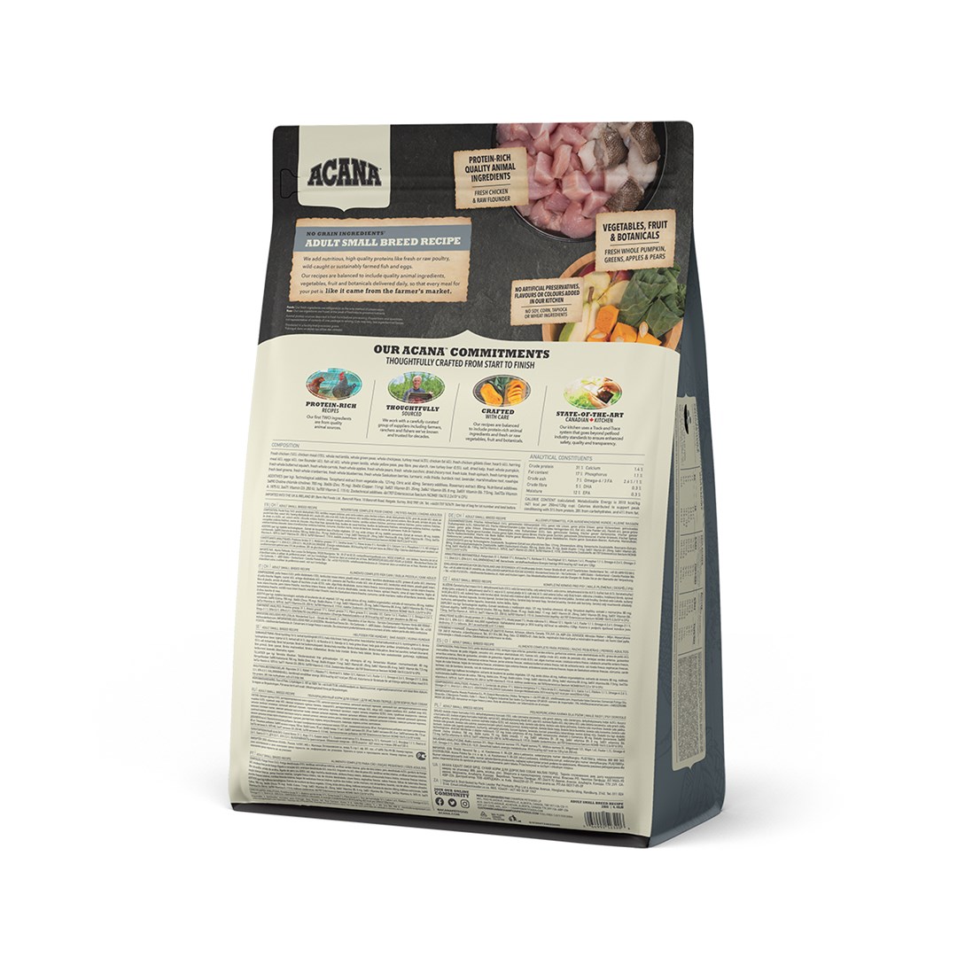 Acana mažų veislių suaugusiems šunims, 2 kg