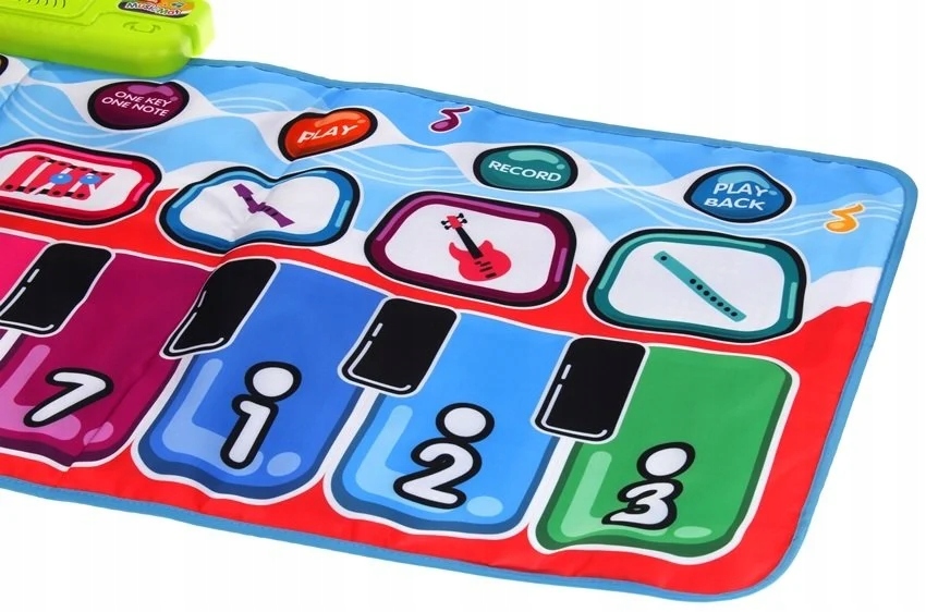 Edukacinis pianino muzikos kilimėlis, didelis