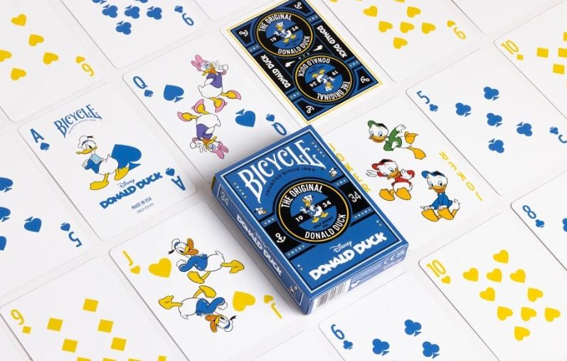 Bicycle donald duck kortos