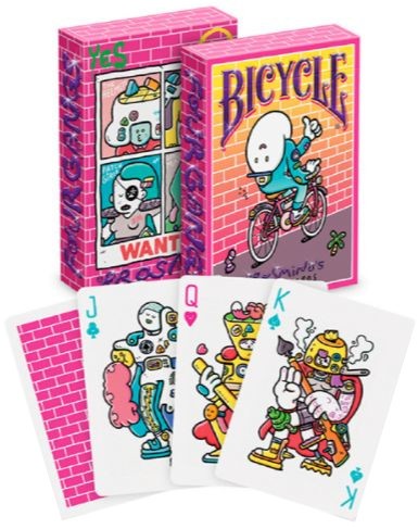 Pokerio kortos bicycle borsmind's four gang