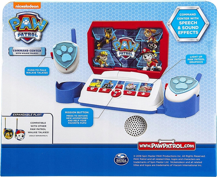 Paw patrol - valdymo centras 2x racijos