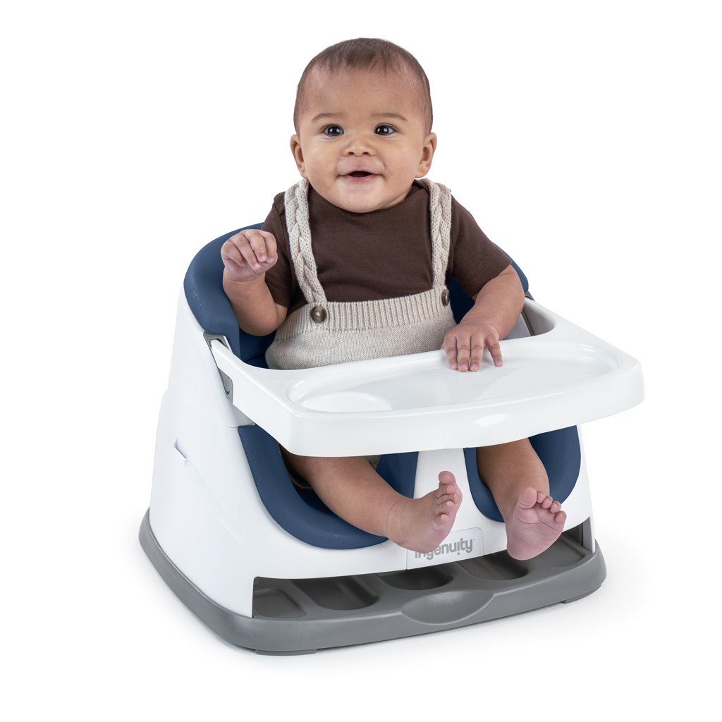 Bright Starts maitinimo sedynė 2-in-1, blue
