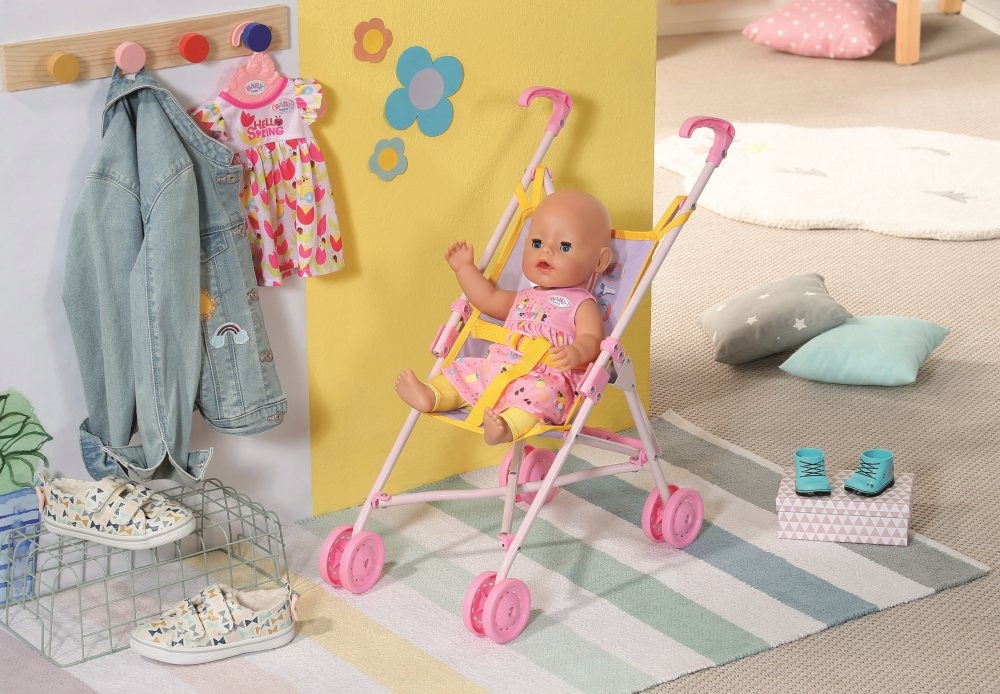 Baby born sulankstomas lėlių vežimėlis