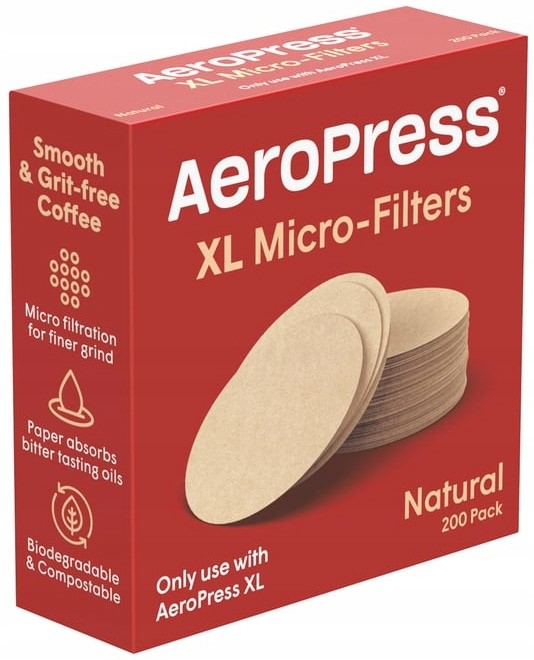 AeroPress XL, 200 vnt.