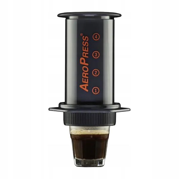 AeroPress kavinuko filtro dangtelis, juodas