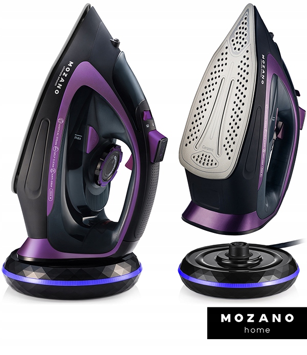 Bevielis garo lygintuvėlis MOZANO Ultimate Smooth 2600W su keramikine danga