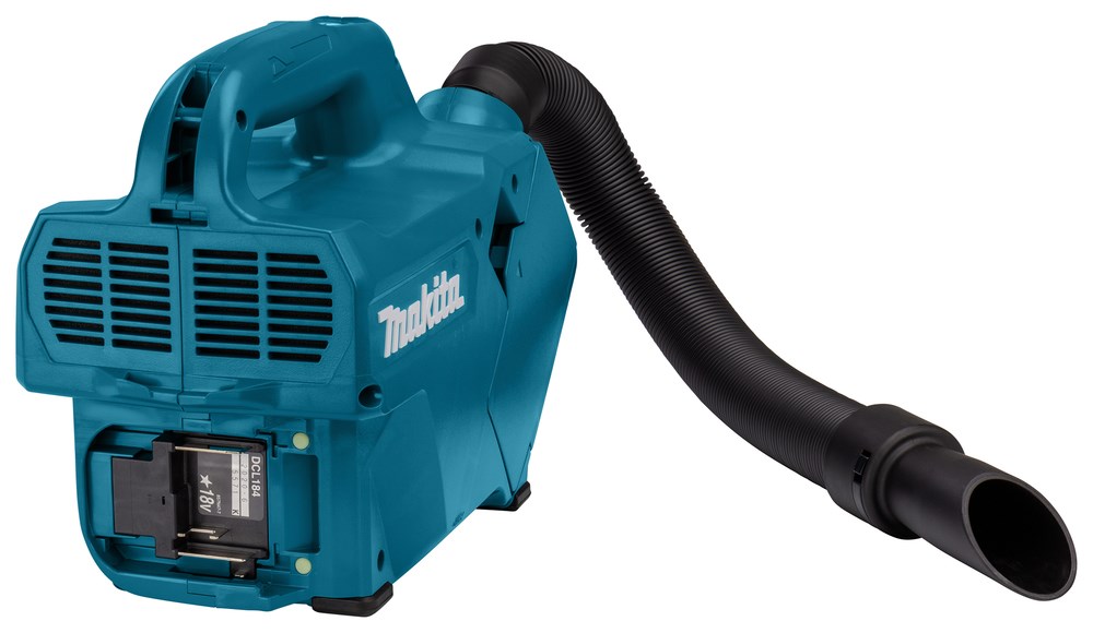 Akumuliatorinis siurblys makita dcl184z; 18 v (be akumuliatoriaus ir pakrovėjo)