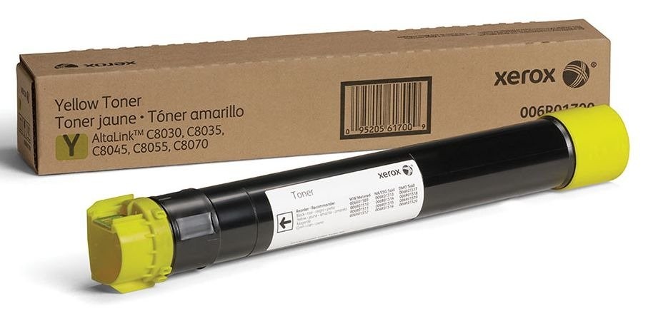 Kasetė lazeriniui spausdintuvui Xerox (006R01704), geltona kasetė