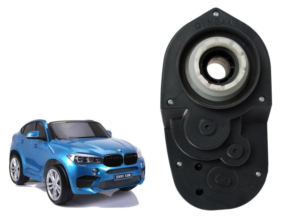 Variklis su pavarų dėže BMW X6M elektromobiliui, kairysis