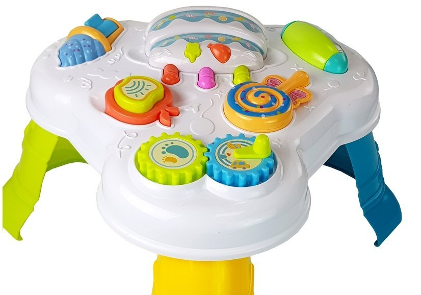 Daugiafunkcinis interaktyvus staliukas baby learning table, įvairių spalvų