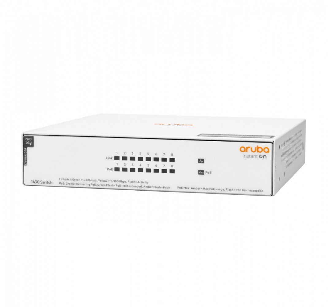 Hpe aruba instant on 1430 unmanaged 8g