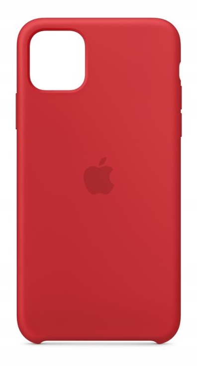 Apple iphone 11 pro silicone cover red, apple iphone 11 pro