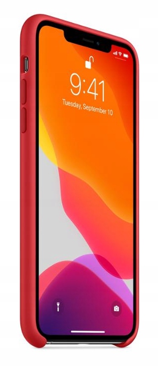 Apple iphone 11 pro silicone cover red, apple iphone 11 pro