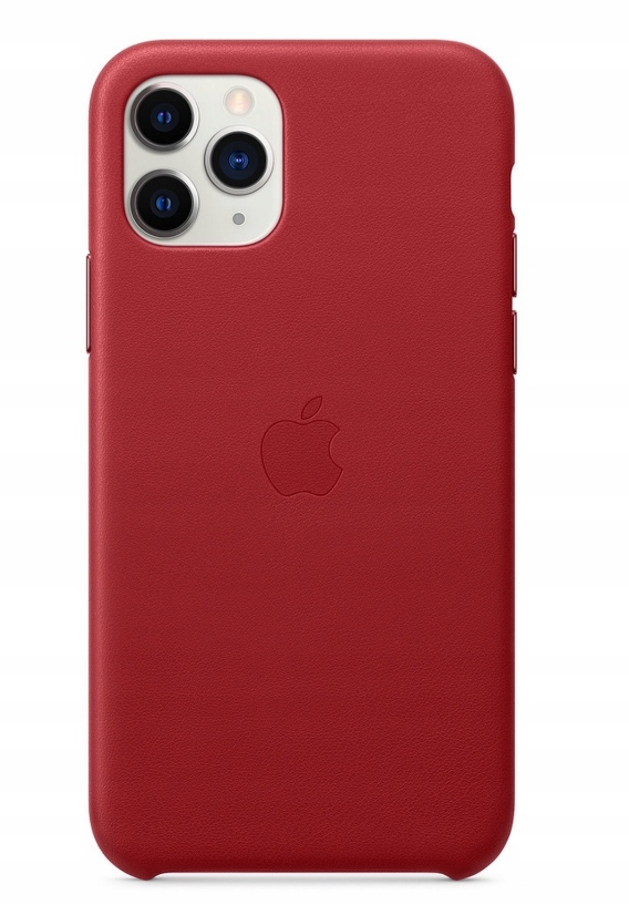 Apple iPhone 11 Pro Leather Cover Red, Apple iPhone 11 Pro