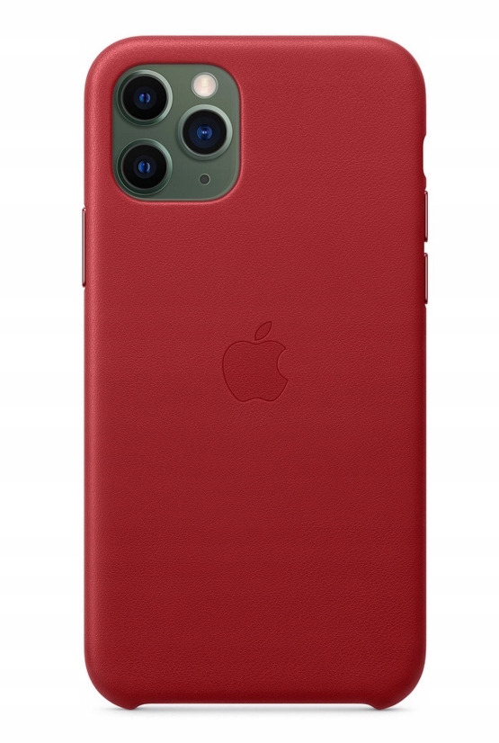 Apple iPhone 11 Pro Leather Cover Red, Apple iPhone 11 Pro