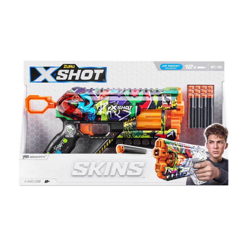 Žaislas šautuvas zuru x-shot skinsgriefer 36561g
