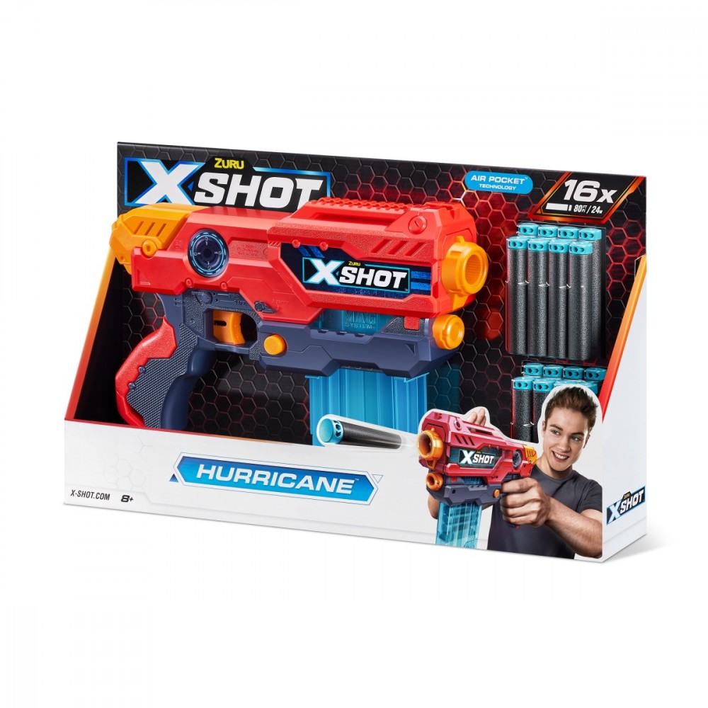 Žaislas šautuvas zuru x-shot excel hurricane 36440