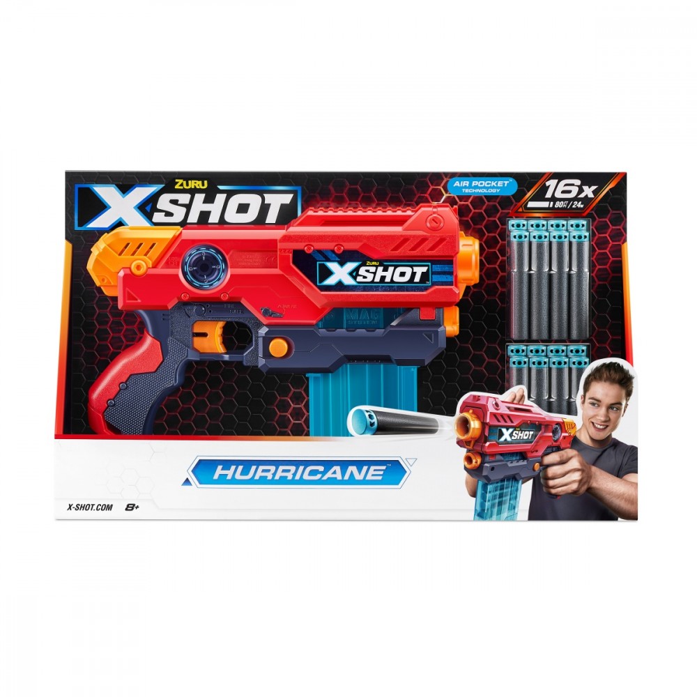 Žaislas šautuvas zuru x-shot excel hurricane 36440