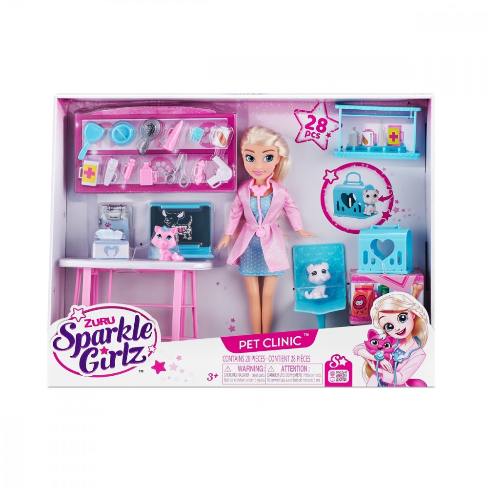 Žaislas veterinarijos klinika zuru sparkle girlz 100184