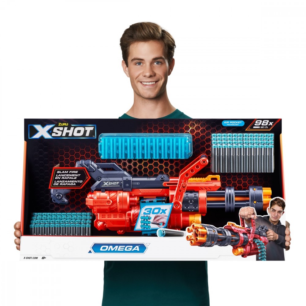Žaislas šautuvas zuru x-shot excel omega launcher 36430