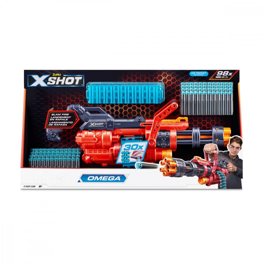 Žaislas šautuvas zuru x-shot excel omega launcher 36430