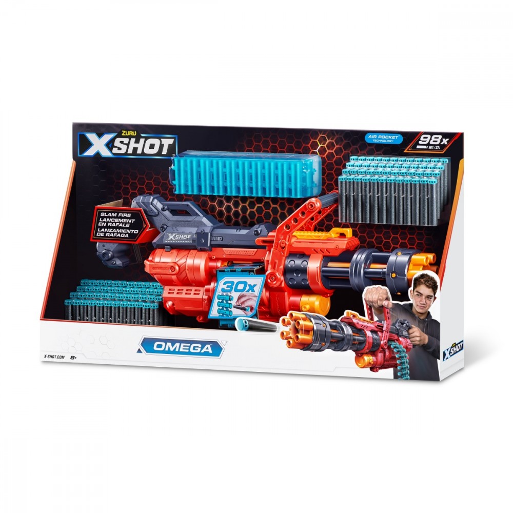 Žaislas šautuvas zuru x-shot excel omega launcher 36430