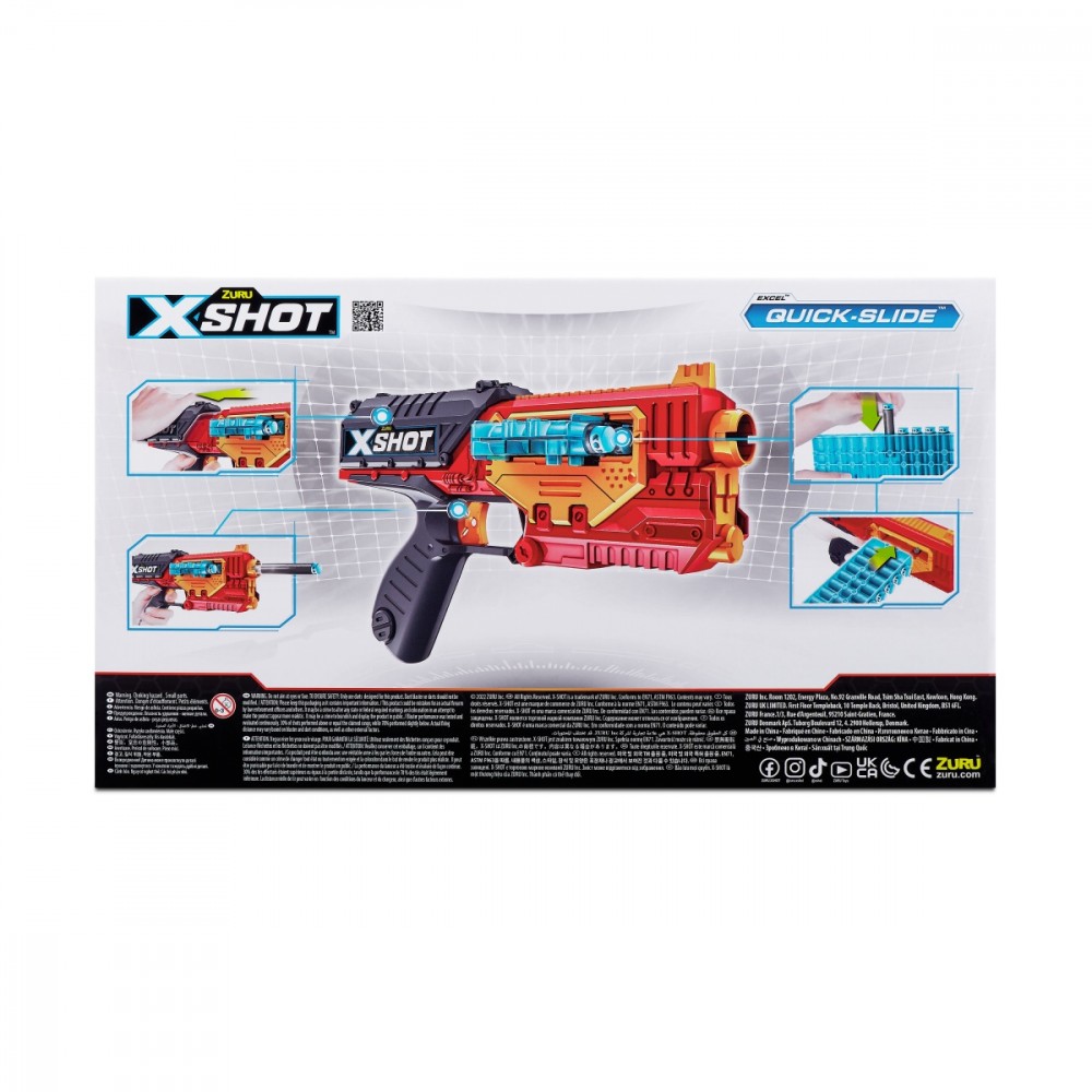 Žaislas šautuvas zuru x-shot excel quicksl 16s 36401