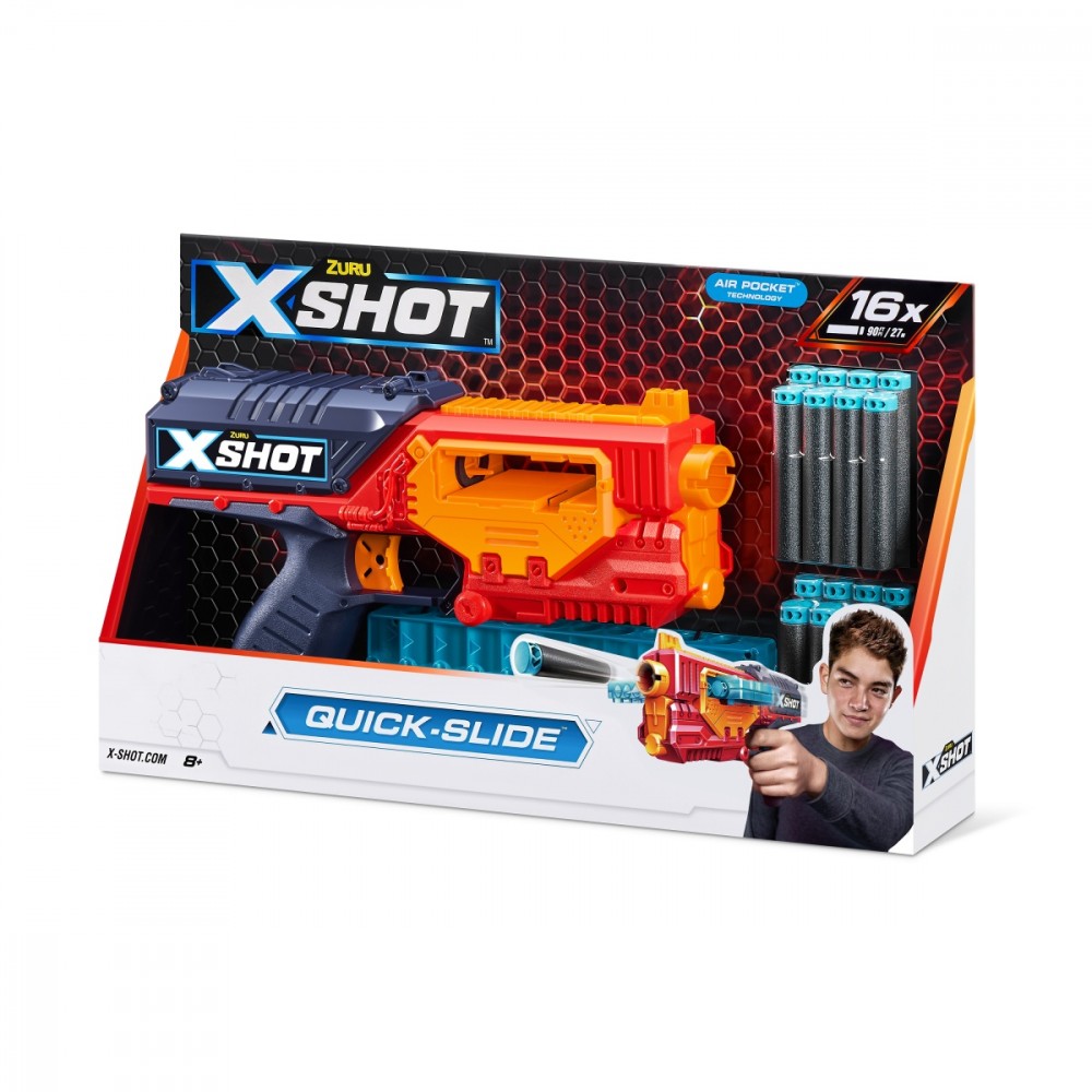 Žaislas šautuvas zuru x-shot excel quicksl 16s 36401