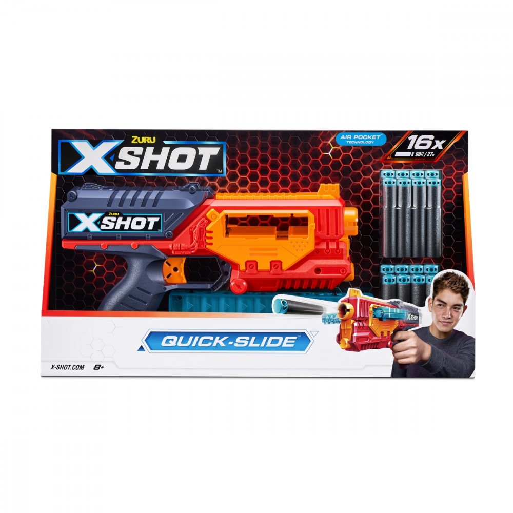 Žaislas šautuvas zuru x-shot excel quicksl 16s 36401
