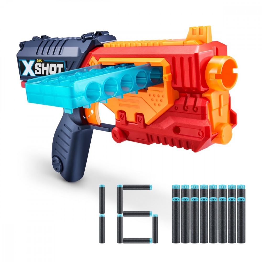 Žaislas šautuvas zuru x-shot excel quicksl 16s 36401