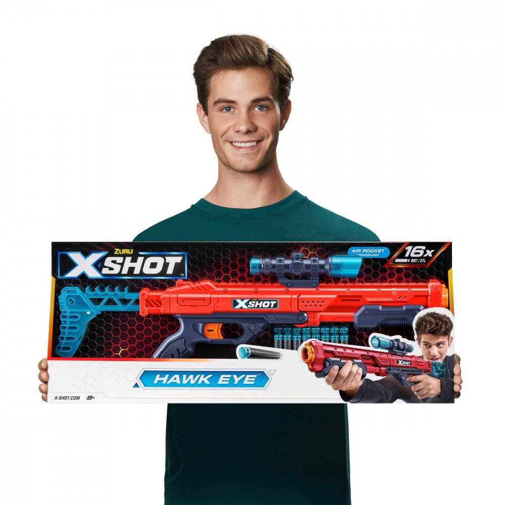 Žaislinis šautuvas xshot hawk eye, 36189