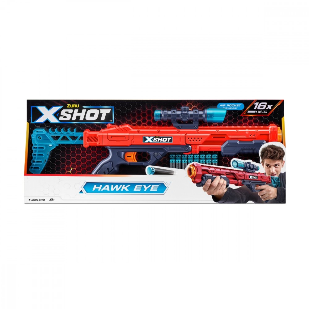 Žaislinis šautuvas xshot hawk eye, 36189