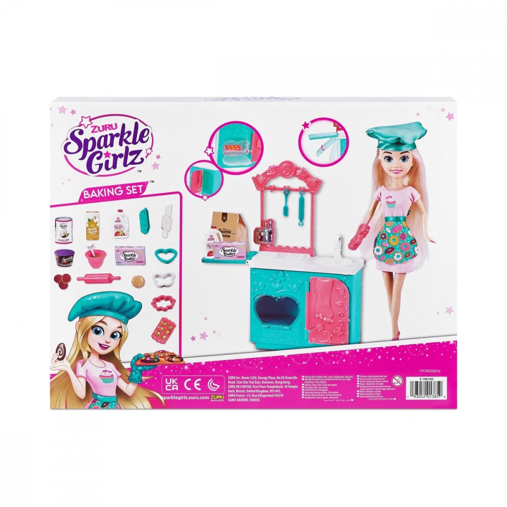 Lėlė su priedais zuru sparkle girlz