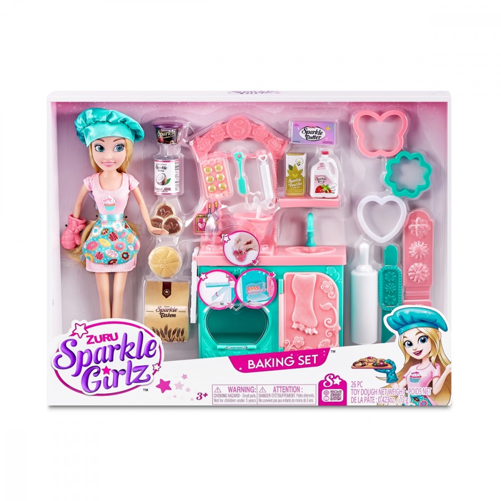 Lėlė su priedais zuru sparkle girlz