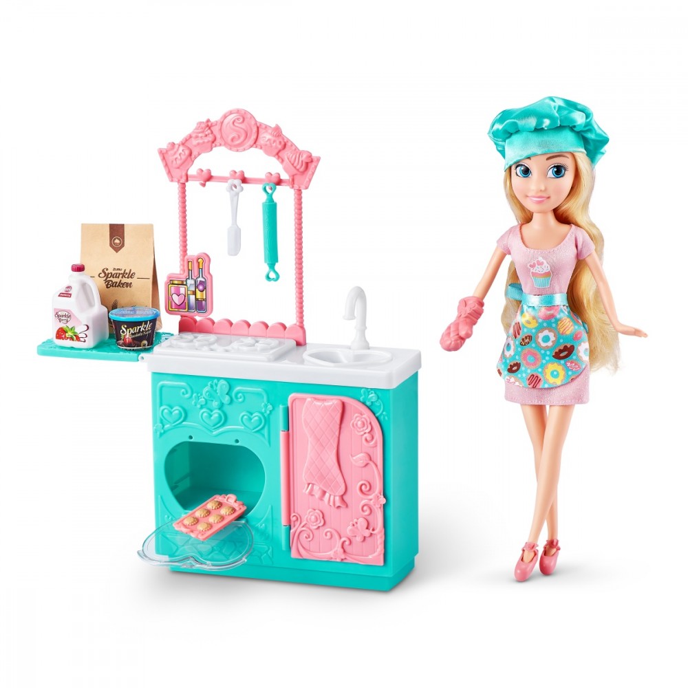 Lėlė su priedais zuru sparkle girlz