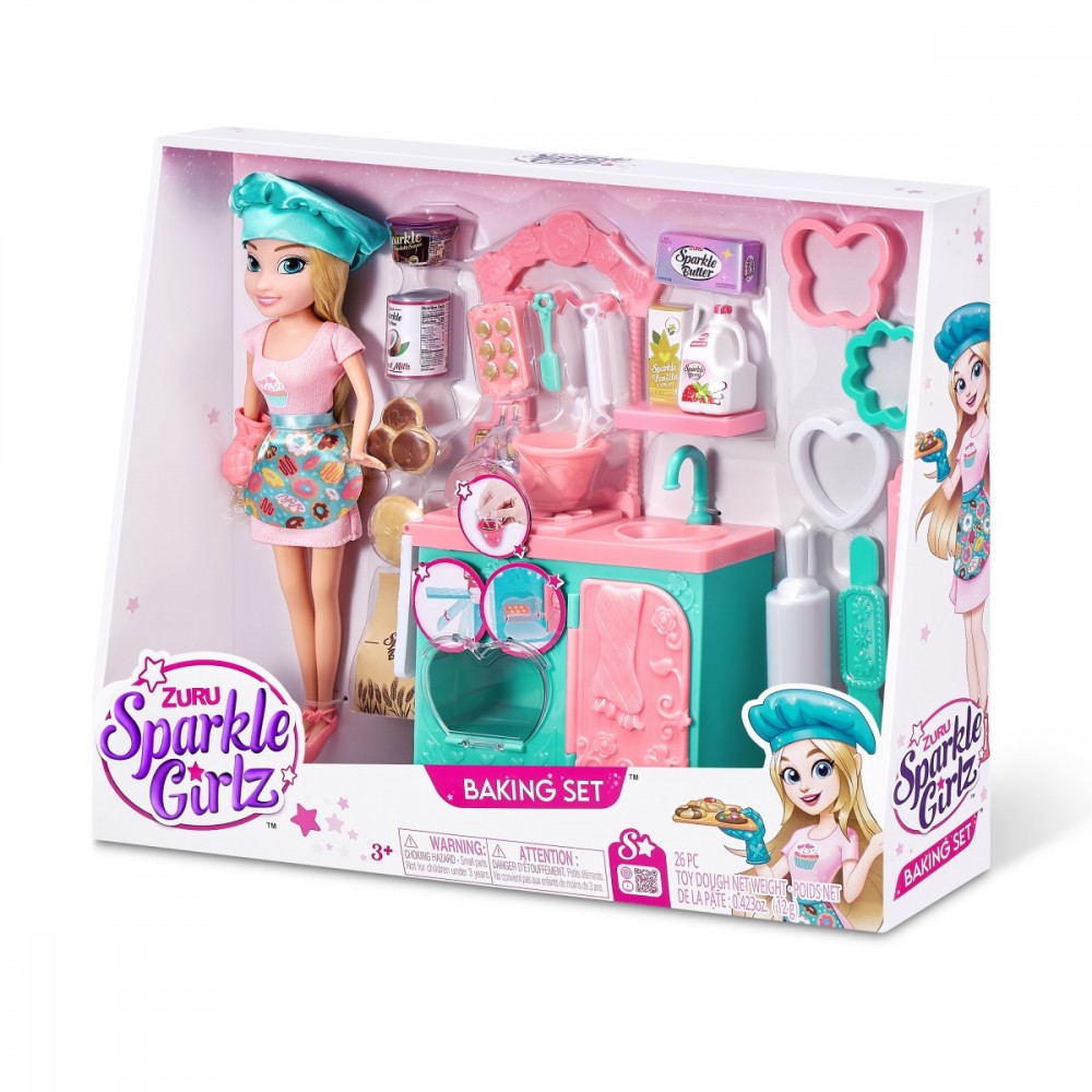 Lėlė su priedais zuru sparkle girlz