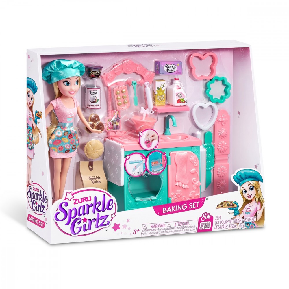 Lėlė su priedais zuru sparkle girlz