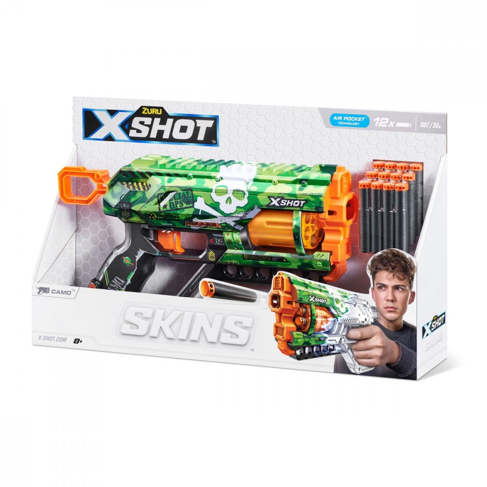 Žaislas šautuvas zuru x-shot skinsgriefer 36561h