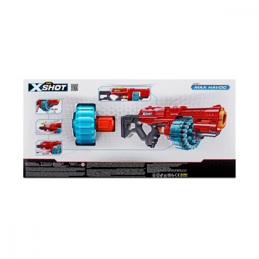 Žaislas šautuvas zuru x-shot excelmaxhavoc 36446